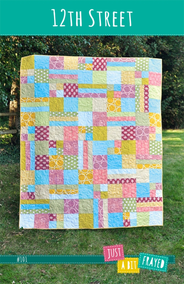 12th Street Quilt Pattern - quick and easy quilt pattern